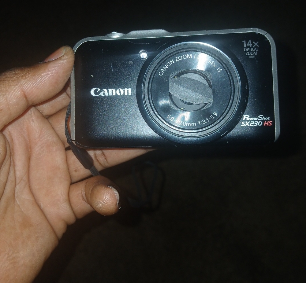 Canon PowerShot SX230 HS Digital Camera - Black